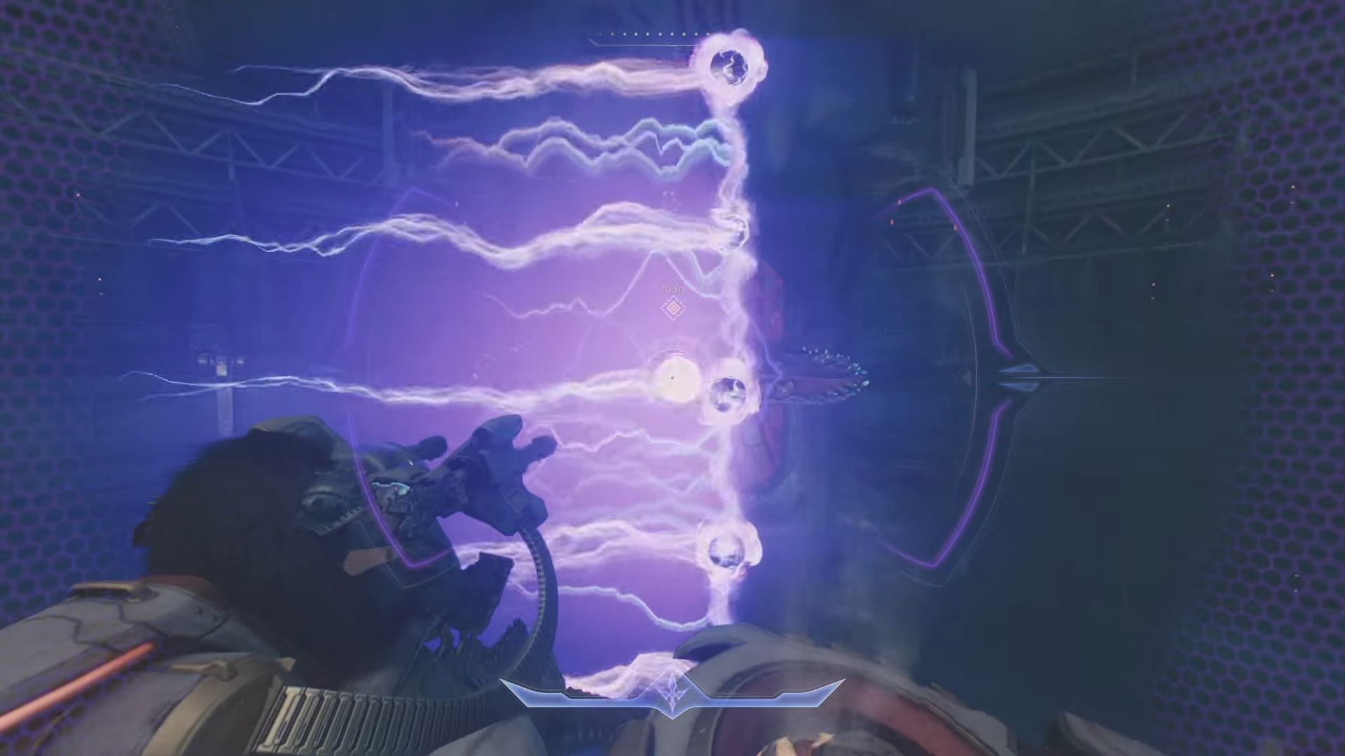 Tentacle weak spot in the underground area (Image via Sportskeeda Gaming | Bethesda Softworks)